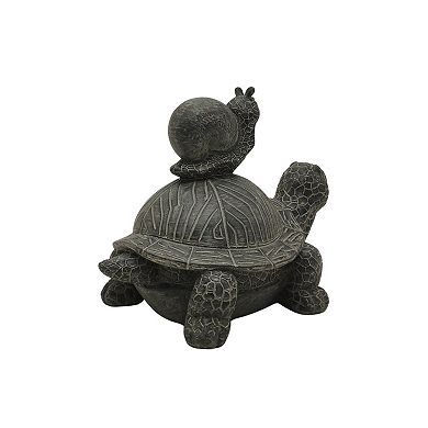 Sonoma Goods For Life® Turtle & Snail Garden Statue Outdoor Decor