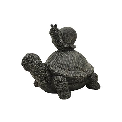 Sonoma Goods For Life® Turtle & Snail Garden Statue Outdoor Decor