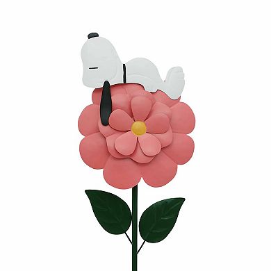 The Big One® Peanuts Snoopy 36-Inch Flower Garden Stake Outdoor Decor