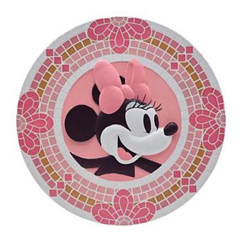 The Big One® Cement Mickey / Minnie Mosaic Stepping Stone