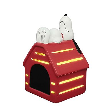 The Big One® Peanuts Snoopy House Solar Lantern Outdoor Decor