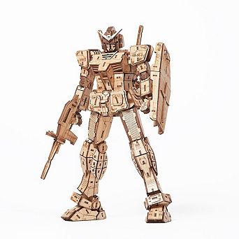 3D DIY Puzzle: RX-78-2 wa-gu-mi Mobile Suit First Gundam Bamboo - 421 pc