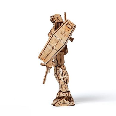 3D DIY Puzzle: RX-78-2 wa-gu-mi Mobile Suit First Gundam Bamboo - 421pcs