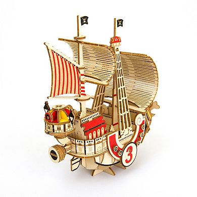 3D DIY Puzzle: One Piece Thousand Sunny Ship - wa-gu-mi - 135pcs