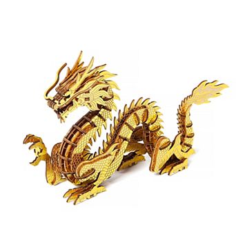 3D DIY Puzzle: Dragon Wa-Gu-Mi Color Version - 71 pc