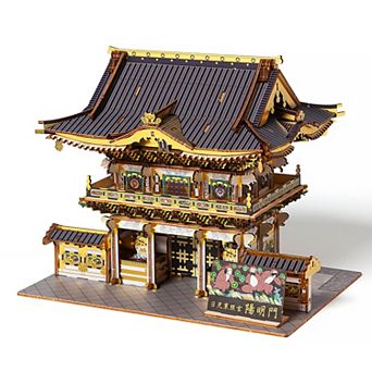 3D DIY Puzzle: Nikko Toshogu Shrine: Yomeimon Gate Color - 259 pc