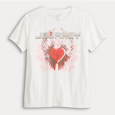 Women's Journey Winged Heart Logo Short Sleeve Graphic Tee