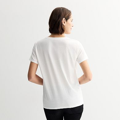 Women's Journey Winged Heart Logo Short Sleeve Graphic Tee