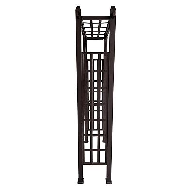 Oakland Living Modern Aluminum Garden Arbor Arch Outdoor Decor
