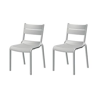 Lagoon Naples Stackable Side Chair Set of 2