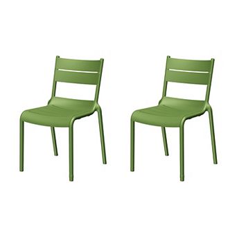 Lagoon Naples Stackable Side Chair Set of 2