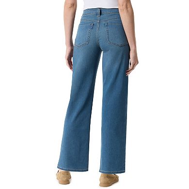 Women's Gloria Vanderbilt Wide Leg Knit Jeans