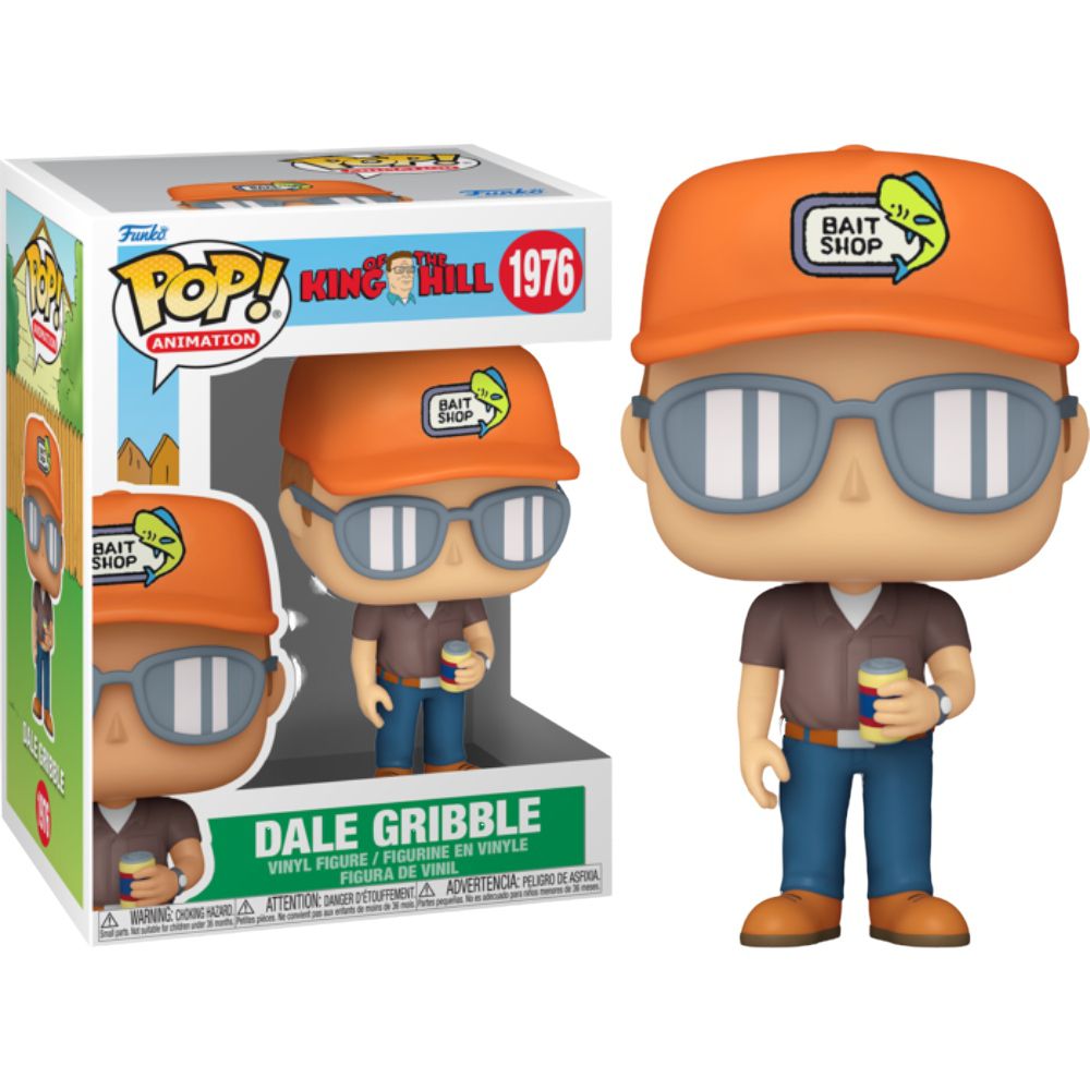 Детская фигурка Funko Pop! King of the Hill: Dale Gribble #1976 — фото 1