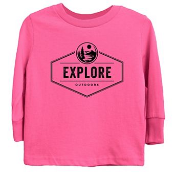 The Juniper Shop Explore Outdoors Youth Long Sleeve Tee