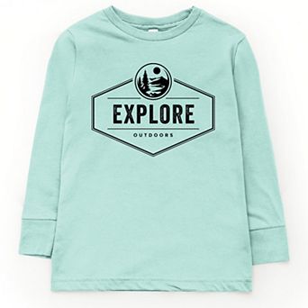 The Juniper Shop Explore Outdoors Youth Long Sleeve Tee