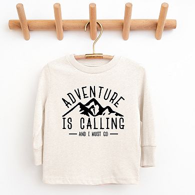 The Juniper Shop Adventure is Calling and I Must Go Youth Long Sleeve Tee