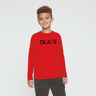 The Juniper Shop Skate Youth Long Sleeve Tee