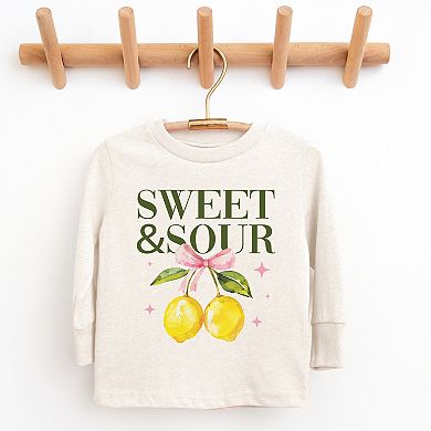 The Juniper Shop Sweet & Sour Lemon Youth Long Sleeve Tee