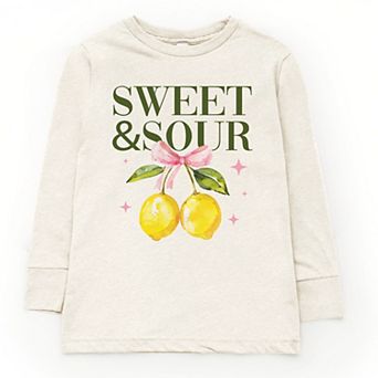 The Juniper Shop Sweet & Sour Lemon Youth Long Sleeve Tee