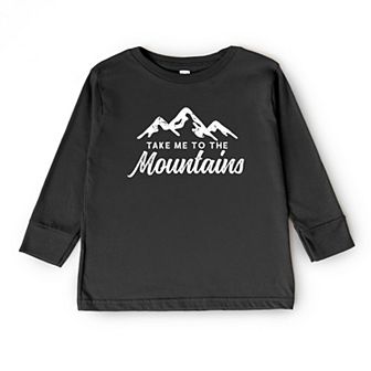 The Juniper Shop Take Me To The Mountains Youth Long Sleeve Tee