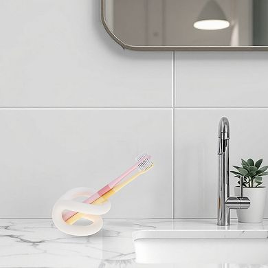 1 Pc Knot Shape Toothbrush Holder for Bathroom