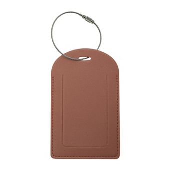 1 pc Semicircle Vertical Style Luggage Tag for Office