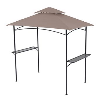 Grill Gazebo 8’x 5’ Outdoor Patio Backyard BBQ Grill Shelter