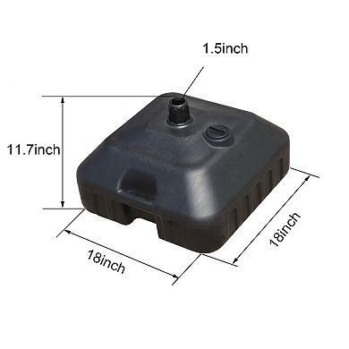 Patio Umbrella Base Outdoor Market Umbrella Stand