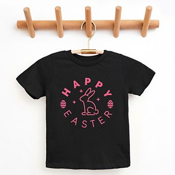 The Juniper Shop Happy Easter Eggs Youth Short Sleeve Tee