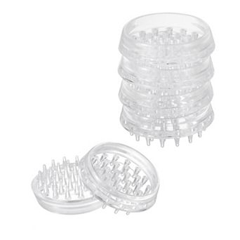 Carpet Protectors Spiked Caster Cups 1.46" Round Spiked Furniture Cup Furniture Carpet Protectors