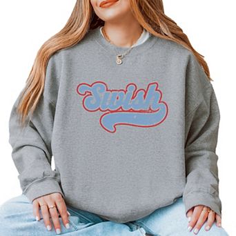Simply Sage Market Swish Retro Sweatshirt