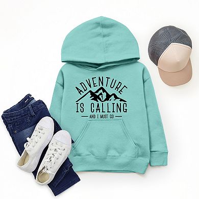 The Juniper Shop Adventure is Calling and I Must Go Youth Hoodie
