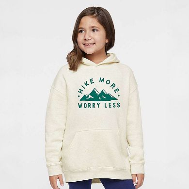 The Juniper Shop Hike More Worry Less Mountain Youth Hoodie