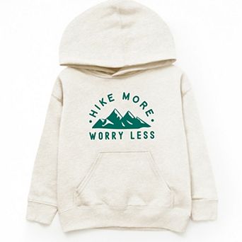 The Juniper Shop Hike More Worry Less Mountain Youth Hoodie