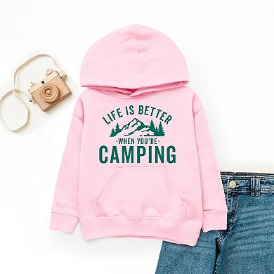 The Juniper Shop Life Is Better When You're Camping Youth Hoodie