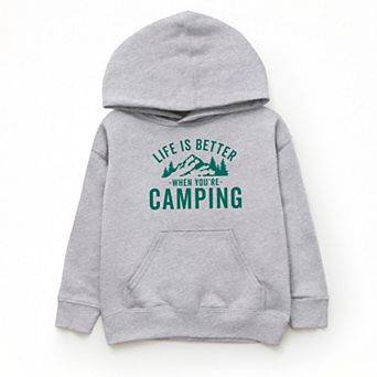 The Juniper Shop Life Is Better When You're Camping Youth Hoodie