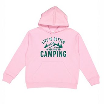 The Juniper Shop Life Is Better When You're Camping Youth Hoodie