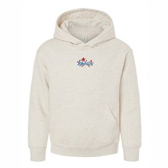 The Juniper Shop Embroidered America Stars Youth Hoodie