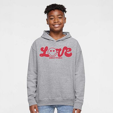 The Juniper Shop SmileyWorld Love Cursive Youth Hoodie
