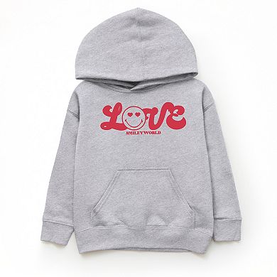 The Juniper Shop SmileyWorld Love Cursive Youth Hoodie