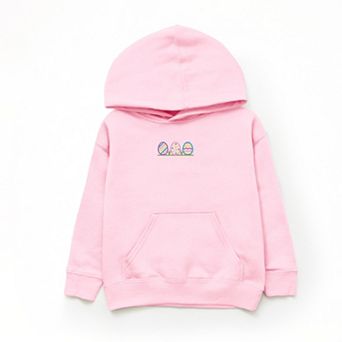 The Juniper Shop Embroidered Easter Eggs In Grass Youth Hoodie
