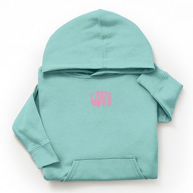 The Juniper Shop Embroidered Love Bold Youth Hoodie