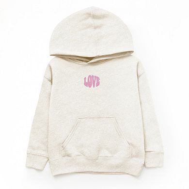 The Juniper Shop Embroidered Love Bold Youth Hoodie