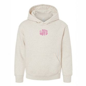 The Juniper Shop Embroidered Love Bold Youth Hoodie