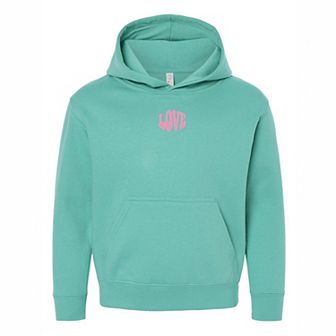 The Juniper Shop Embroidered Love Bold Youth Hoodie