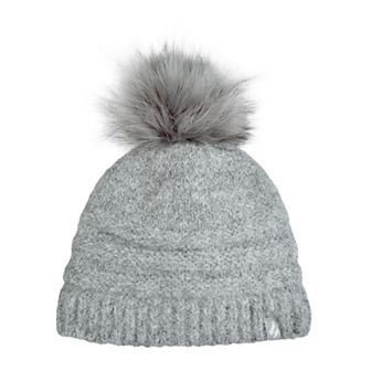 Women's Heat Holders Heatweaver Lined Wool Blend Pom Pom Beanie