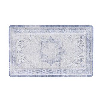 World Rug Gallery Traditional Bohemian Cushioned Anti-Fatigue Kitchen Mat