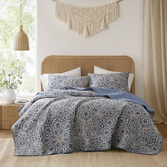 510 Design Valerie Boho Floral Reversible Quilt