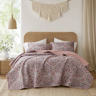 510 Design Valerie Boho Floral Reversible Quilt
