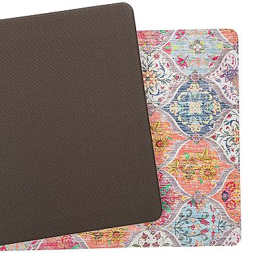 World Rug Gallery Transitional Cushioned Anti-Fatigue Kitchen Mat